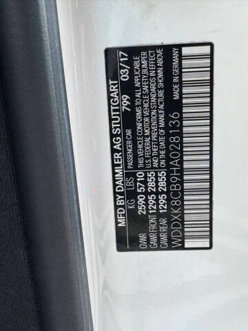 2017 Mercedes-Benz S-Class S 550