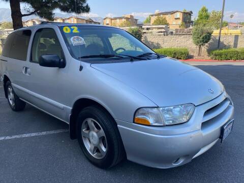 2002 Nissan Quest for sale at Select Auto Wholesales Inc in Glendora CA
