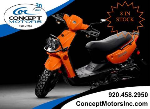 2022 Freedom Scooters RogueStar 150 for sale at CONCEPT MOTORS INC in Sheboygan WI