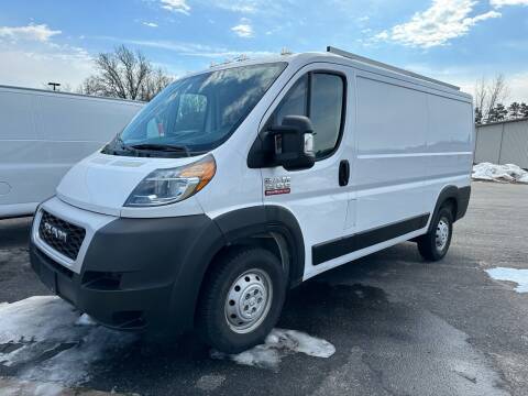2019 RAM ProMaster for sale at Blake Hollenbeck Auto Sales in Greenville MI