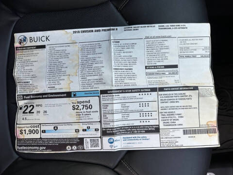 2018 Buick Envision Premium II