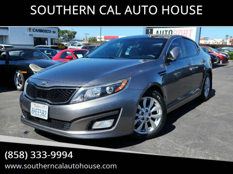 2014 Kia Optima for sale at SOUTHERN CAL AUTO HOUSE in San Diego CA