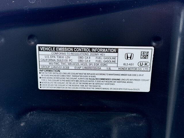 2020 Honda Insight Touring