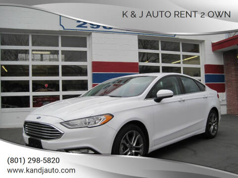 2017 Ford Fusion for sale at K & J Auto Rent 2 Own in Bountiful UT