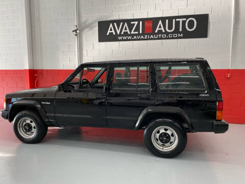 1995 Jeep Cherokee for sale at AVAZI AUTO GROUP LLC in Gaithersburg MD