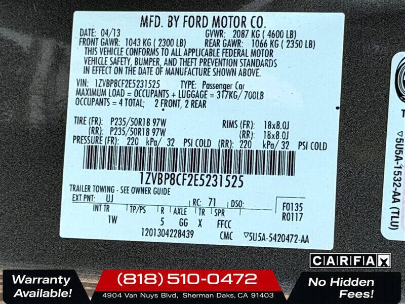 2014 Ford Mustang GT