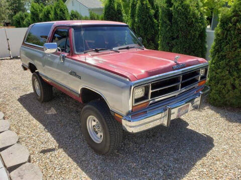 1989 Dodge Ramcharger