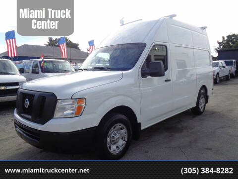 2014 Nissan NV for sale at Miami Truck Center in Hialeah FL