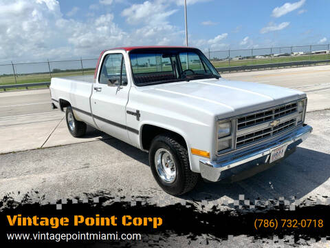 1986 Chevrolet C/K 10 Series for sale at Vintage Point Corp in Miami FL