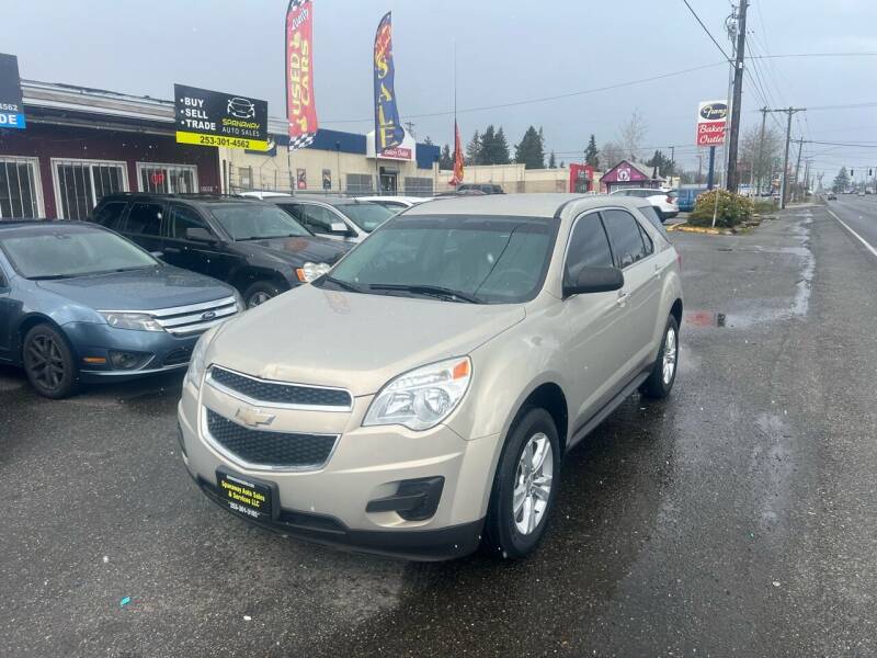 2011 Chevrolet Equinox for sale at Spanaway Auto Sales and Services LLC in Tacoma WA