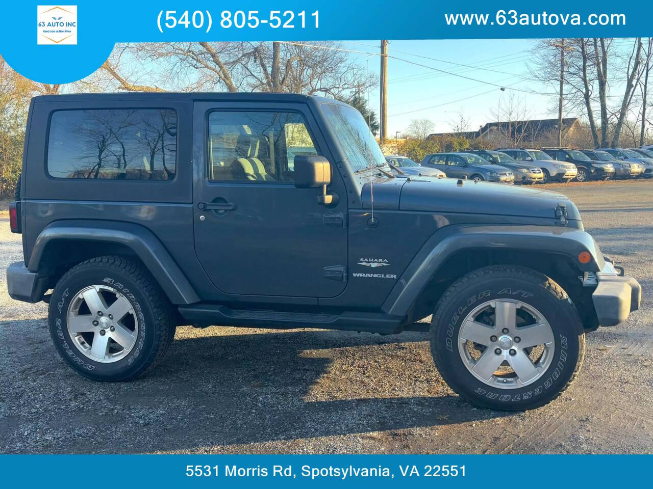 2008 Jeep Wrangler for sale at 63 Auto Inc in Spotsylvania, VA