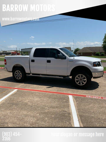 2005 Ford F-150 for sale at BARROW MOTORS in Campbell TX