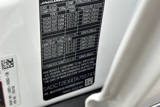 2026 Jaguar F-PACE P250 R-Dynamic S