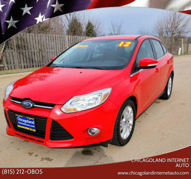 2012 Ford Focus for sale at Chicagoland Internet Auto - 410 N Vine St New Lenox IL, 60451 in New Lenox IL