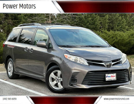 2018 Toyota Sienna for sale at Power Motors in Halethorpe MD