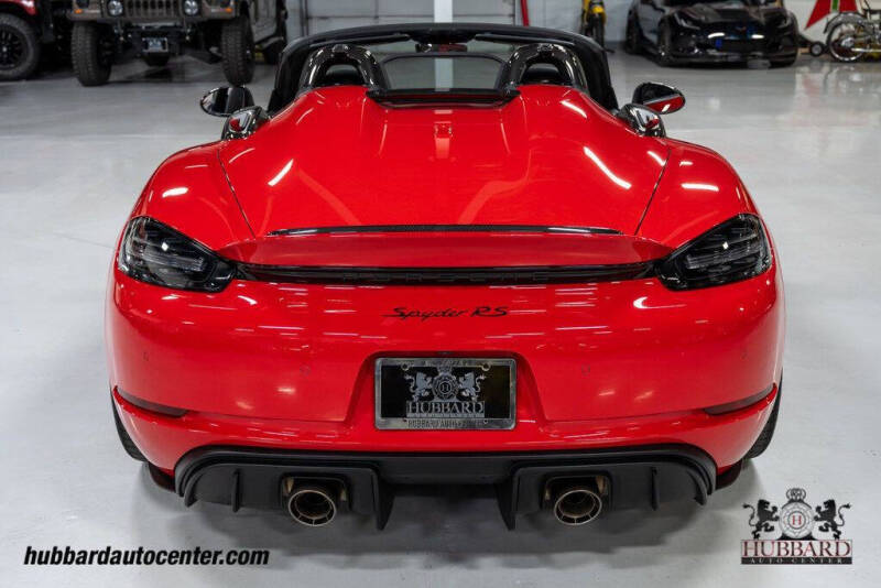 2025 Porsche 718 Boxster Spyder RS