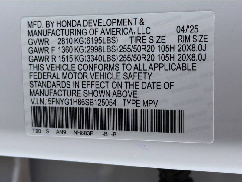 2025 Honda Pilot Elite