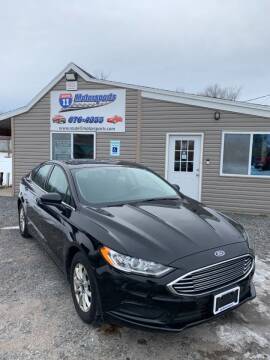 2017 Ford Fusion for sale at ROUTE 11 MOTOR SPORTS in Central Square NY