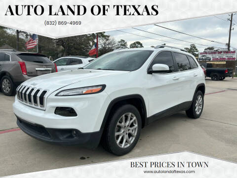 2018 Jeep Cherokee for sale at Auto Land Of Texas in Cypress TX
