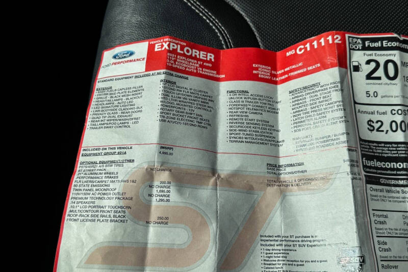 2021 Ford Explorer ST