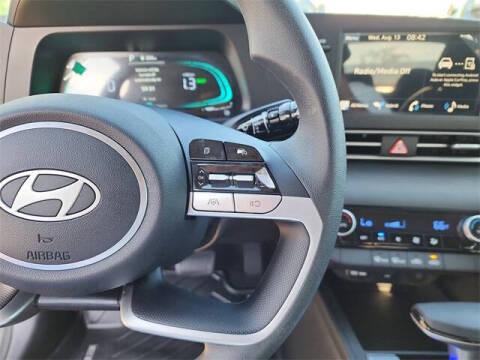 2025 Hyundai Elantra Hybrid Blue