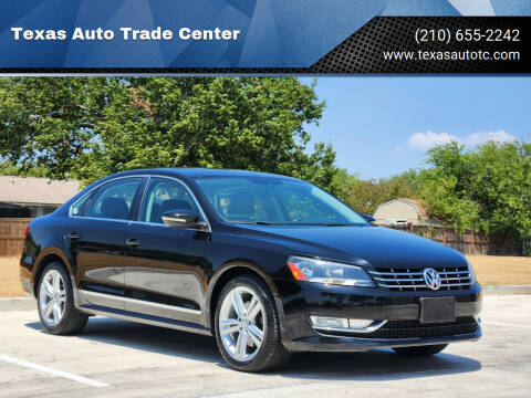 2012 Volkswagen Passat for sale at Texas Auto Trade Center in San Antonio TX