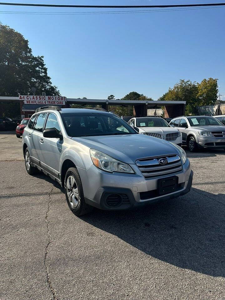 2014 Subaru Outback for sale at A1 Classic Motor Inc in Fuquay Varina, NC