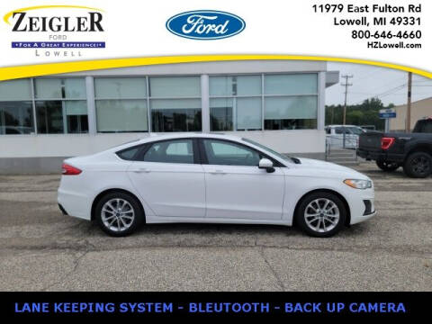2020 Ford Fusion for sale at Zeigler Ford of Plainwell- Jeff Bishop - Zeigler Ford of Lowell in Lowell MI