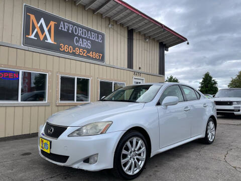 2006 Lexus IS 250 for sale at M & A Affordable Cars in Vancouver WA