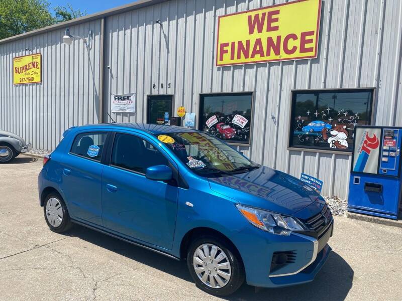 2021 Mitsubishi Mirage for sale at Supreme Auto Sales in Mayfield KY