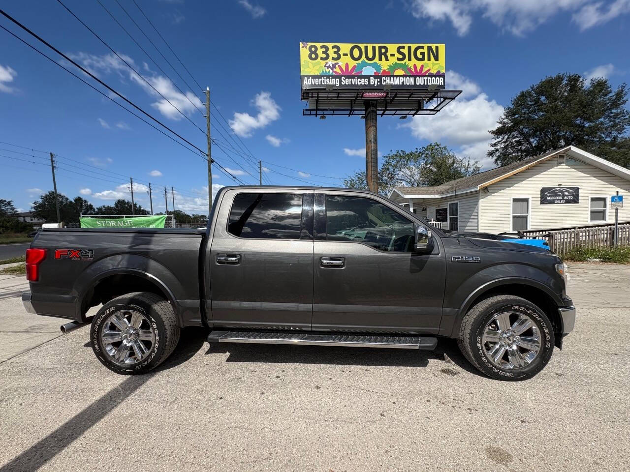 2018 Ford F-150 for sale at Hobgood Auto Sales in Land O Lakes, FL