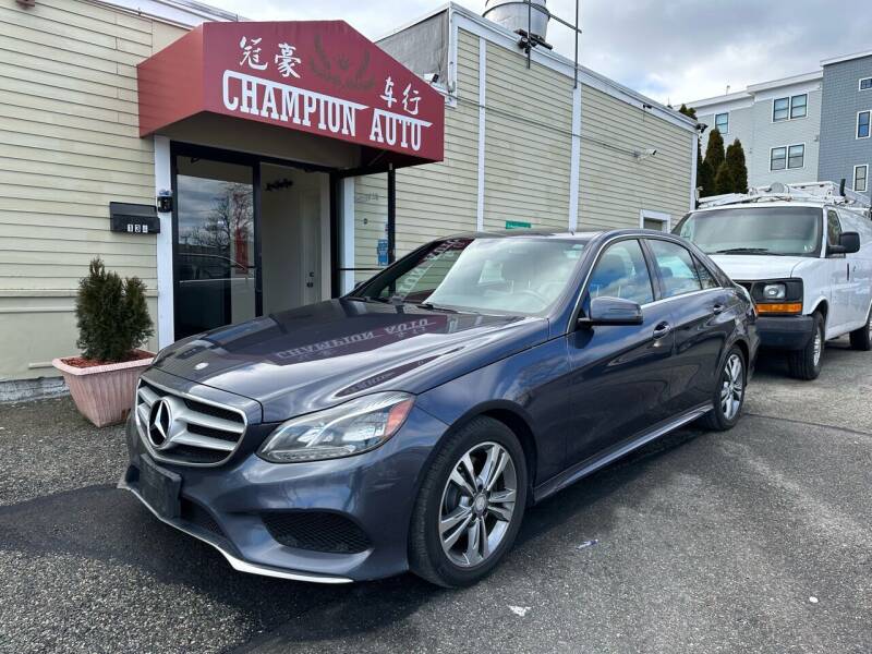 2016 Mercedes-Benz E-Class for sale at Champion Auto LLC in Quincy MA
