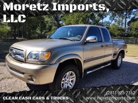 2003 Toyota Tundra for sale at Moretz Imports, LLC in Spring TX