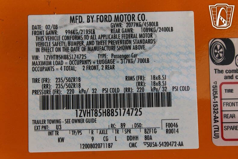 2008 Ford Mustang