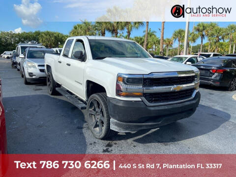 2016 Chevrolet Silverado 1500 for sale at AUTOSHOW SALES & SERVICE in Plantation FL