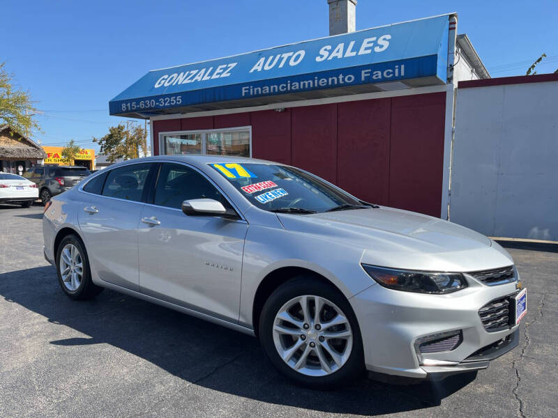 2017 Chevrolet Malibu for sale at Gonzalez Auto Sales in Joliet IL