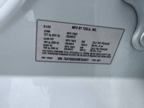 2022 Tesla Model Y Long Range