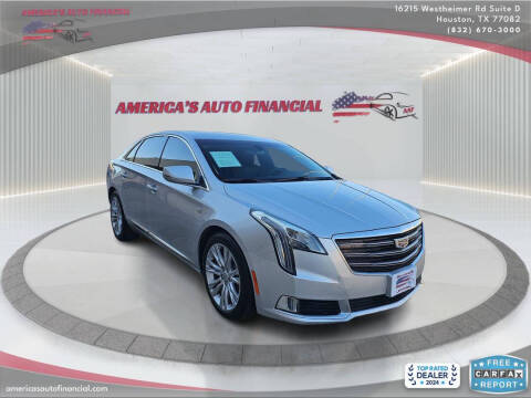 2019 Cadillac XTS for sale at America's Auto Financial in Houston TX