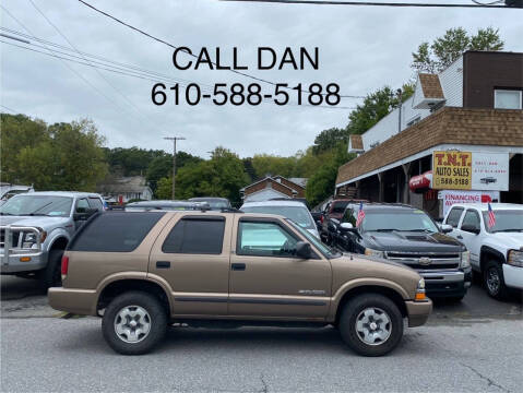 2003 Chevrolet Blazer for sale at TNT Auto Sales in Bangor PA