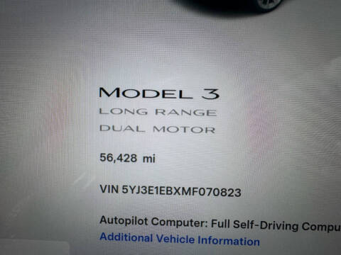 2021 Tesla Model 3 Long Range
