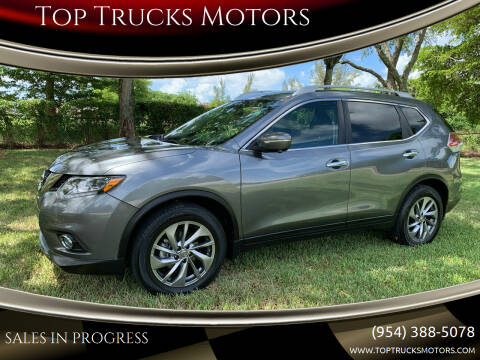 2015 Nissan Rogue for sale at Top Trucks Motors in Pompano Beach FL