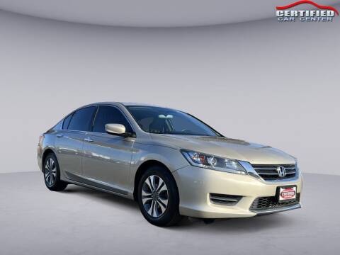 2015 Honda Accord for sale at CERTIFIED CAR CENTER in Fairfax VA