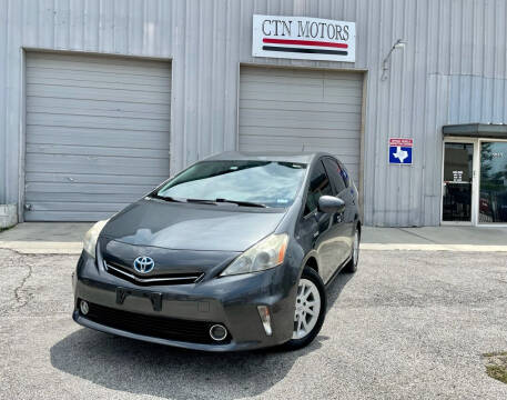 2012 Toyota Prius v for sale at CTN MOTORS in Houston TX