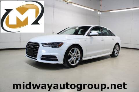2016 Audi A6 for sale at Midway Auto Group in Addison TX
