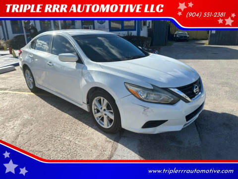 2016 Nissan Altima for sale at TRIPLE RRR AUTOMOTIVE LLC in Jacksonville FL