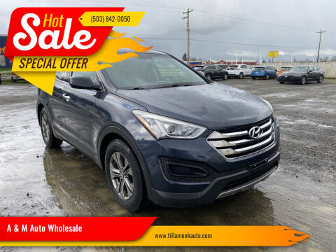 2013 Hyundai Santa Fe Sport for sale at A & M Auto Wholesale in Tillamook OR