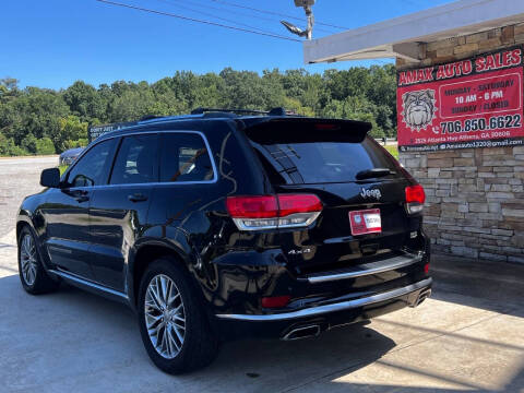 2018 Jeep Grand Cherokee Summit