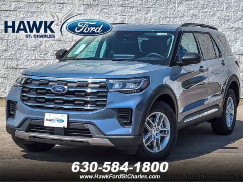 2025 Ford Explorer for sale at Hawk Ford of St. Charles in Saint Charles IL