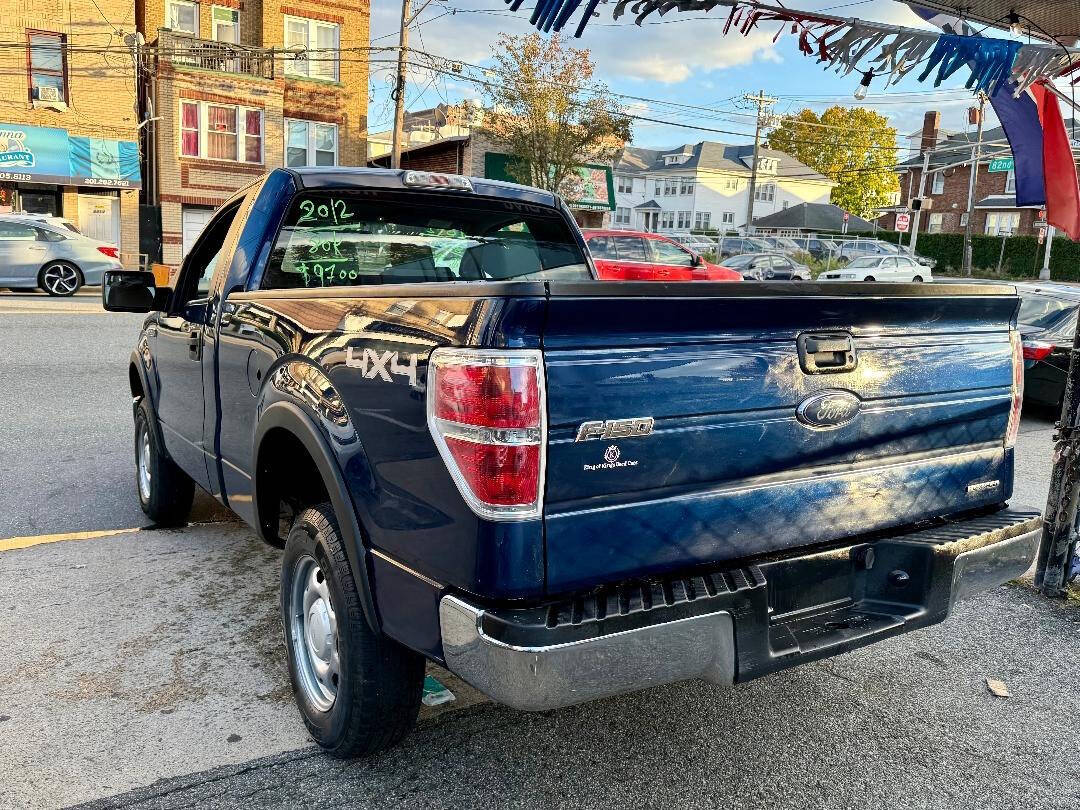 2012 Ford F-150 XLT 4x4 2dr Regular Cab Styleside 6.5 ft. SB - Blue exterior view 10