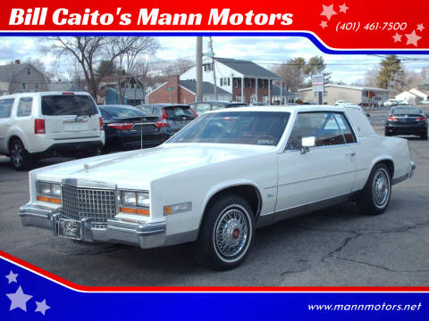 1980 Cadillac Eldorado for sale at Mann Motors Inc. in Warwick RI